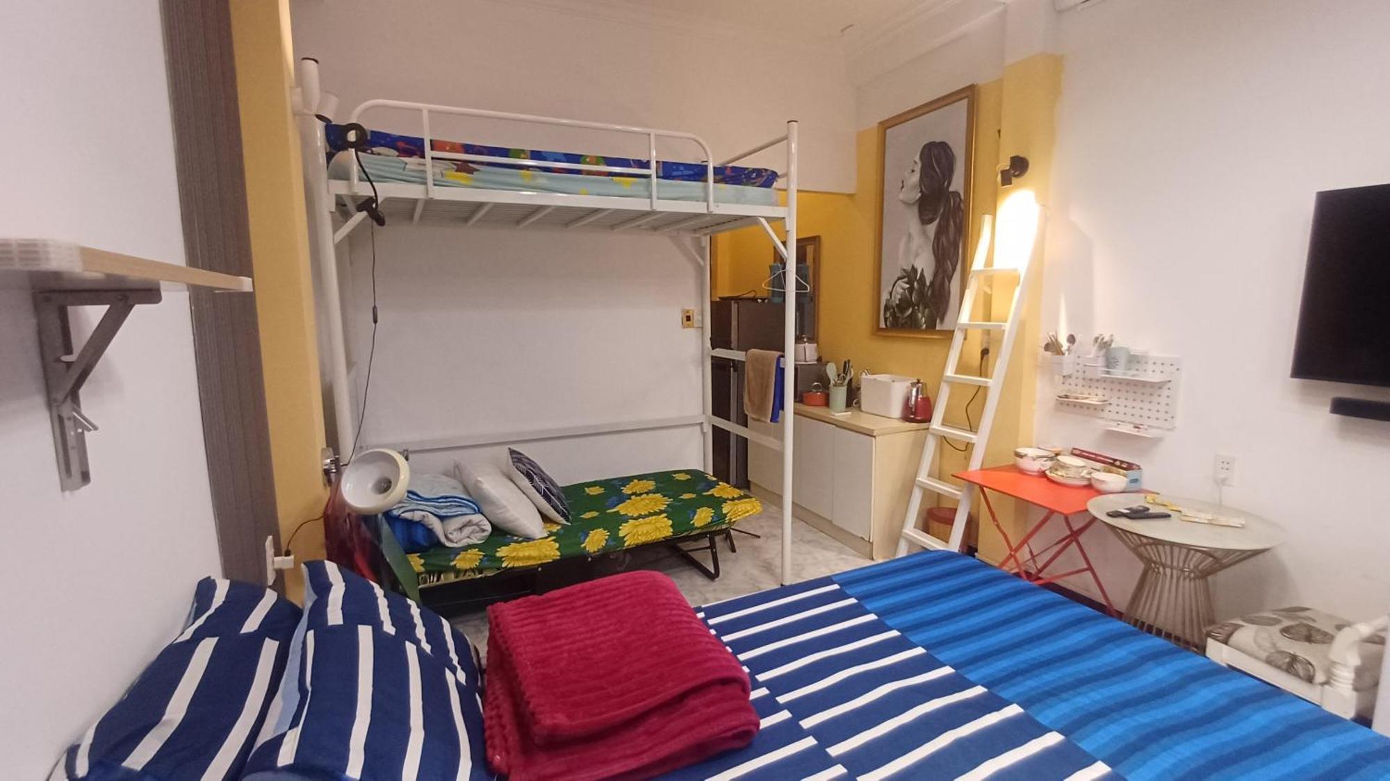Homestay Hostel Apartment Minh Loc 호치민 객실 사진